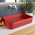 MONDIAZ ARVO Waskom solid surface 55cm kleur Fire / Fire, Ophalen of Verzenden, Nieuw, Overige typen