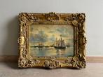 Hollandse School (XX-XXI) - Maritiem tafereel, Antiek en Kunst, Kunst | Schilderijen | Klassiek