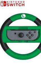 MarioSwitch.nl: Hori Switch Joy-Con Wheel Luigi - iDEAL!, Ophalen of Verzenden, Zo goed als nieuw