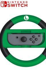 MarioSwitch.nl: Hori Switch Joy-Con Wheel Luigi - iDEAL!, Spelcomputers en Games, Spelcomputers | Nintendo Switch, Zo goed als nieuw