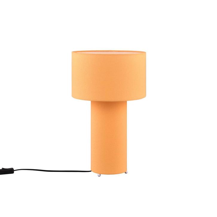 LED Tafellamp - Trion Balin - E27 Fitting - Rond - Geel -, Huis en Inrichting, Lampen | Tafellampen, Nieuw, Ophalen of Verzenden