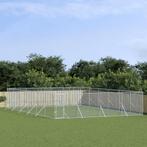 vidaXL Hondenkennel voor buiten 8x12x2 m gegalvaniseerd, Verzenden, Nieuw