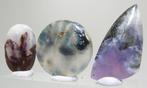 Mos Agaat Cabochons - Hoogte: 45 mm - Breedte: 23 mm- 31.8 g