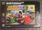 Mickey Speedway USA (Nintendo 64 tweedehands game), Spelcomputers en Games, Games | Nintendo 64, Ophalen of Verzenden, Zo goed als nieuw