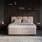 Opbergboxspring Allure Taupe - 180 x 200, Nieuw