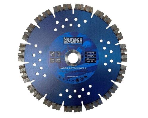 Nemaco diamantzaagblad universeel 230 x 22,2 mm, Zakelijke goederen, Machines en Bouw | Tuin, Park en Bosbouw, Overige typen, Ophalen of Verzenden