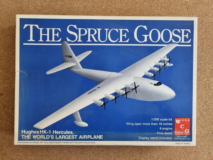 H.F.B. Corp 01-000-001 The Spruce Goose 1:200, Hobby en Vrije tijd, Modelbouw | Vliegtuigen en Helikopters, Verzenden