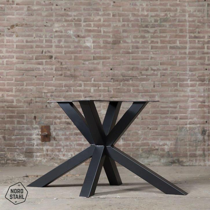 Stalen onderstel tafel - Matrix leg - Nordstahl, Huis en Inrichting, Tafelonderdelen, Nieuw, Verzenden