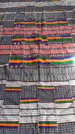 Afrikaanse Khasa blanket / Geweven sprei Mali / Burkina Faso, Huis en Inrichting, Woonaccessoires | Plaids en Woondekens, Gebruikt
