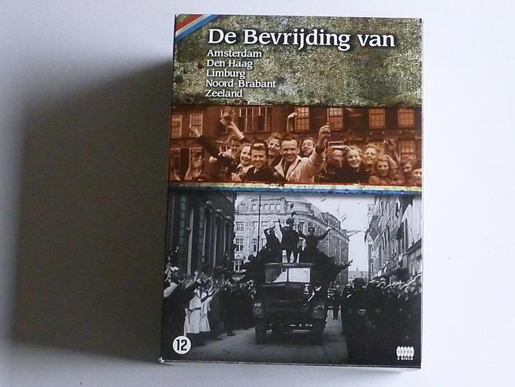 De Bevrijding van Amsterdam, Zeeland, Den Haag, Limburg, Noo, Cd's en Dvd's, Dvd's | Documentaire en Educatief, Zo goed als nieuw