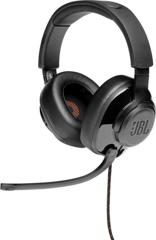 JBL Quantum 200 Over Ear Headset - Zwart PS4 Morgen in huis!, Spelcomputers en Games, Spelcomputers | Sony PlayStation 4, Zo goed als nieuw