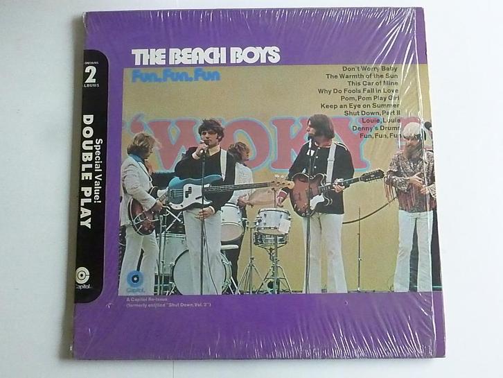 The Beach Boys - Fun, Fun, Fun + Dance, Dance, Dance (2 LP), Cd's en Dvd's, Vinyl | Pop, Zo goed als nieuw, Verzenden