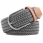 Fako Fashion - Elastische Riem - Canvas - Gevlochten - 105cm, Kleding | Dames, Riemen en Ceinturen, Verzenden, Nieuw