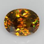Zonder Minimumprijs Geel, Oranje Titaniet - 3.47 ct -, Sieraden, Tassen en Uiterlijk, Nieuw