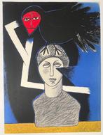 Corneille (1922-2010) - Lithographie The Raven - Le corbeau