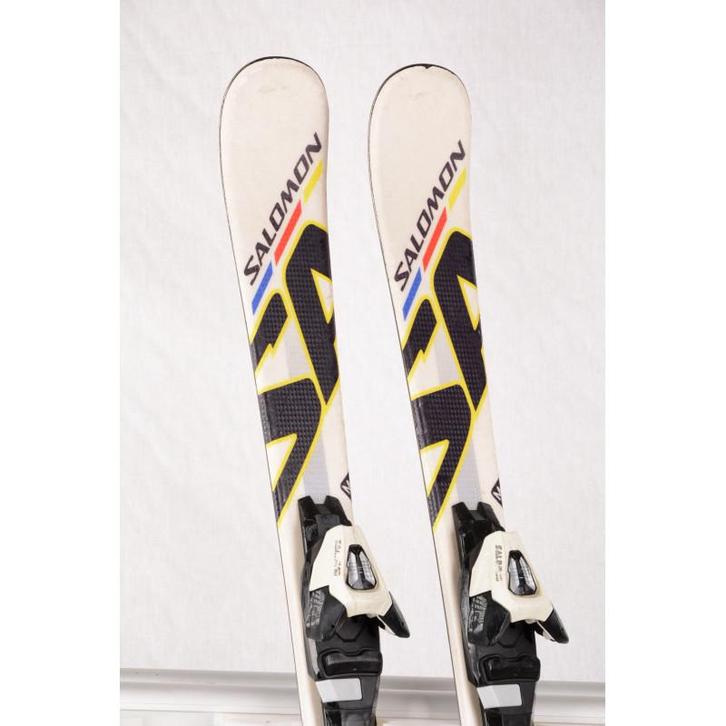 90 100 110 kinder skis SALOMON 24hrs MONOQUE SA + Salomon C, Sport en Fitness, Skiën en Langlaufen, Gebruikt, Verzenden