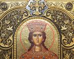 Byzantijnse icoon - Hout - 1990-2000 - Versiering van 24-18, Antiek en Kunst