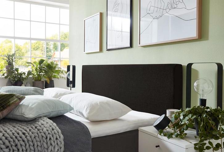 Boxspringset Milaan vast – incl topper, Huis en Inrichting, Slaapkamer | Boxsprings, Wit, Nieuw, Verzenden