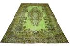 Green vintage - Vloerkleed - 285 cm - 185 cm - met, Antiek en Kunst