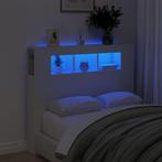LED Hoofdbord 120cm Wit - Tweedekansje! OP = OP, Wit, Nieuw, Ophalen of Verzenden, 120 cm