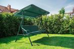Tuinschommel - 3 personen - groen - 180 cm breed, Ophalen of Verzenden, Nieuw