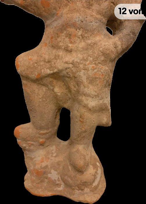 Terracotta Tang-dynastie Lokapala-beeld - 35 cm, Antiek en Kunst, Antiek | Overige Antiek