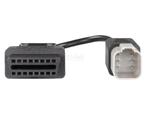 OBDSTAR BRP 6 Pins OBD - 16 Pins OBD2 Verloopkabel Motorfiet, Verzenden, Nieuw