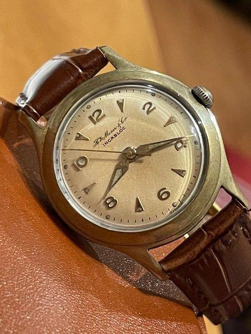 H.Moser & Cie. - Zonder Minimumprijs - Heren - 1950-1959, Sieraden, Tassen en Uiterlijk, Horloges | Heren
