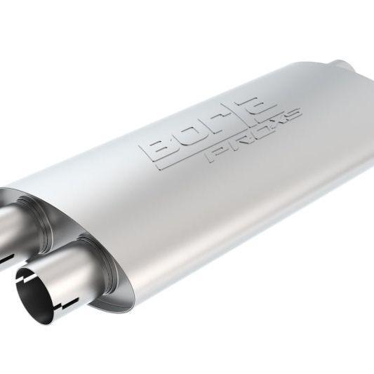 Borla Universal ProXS Muffler - Oval Dual/Dual Inlet/Outlet, Auto-onderdelen, Uitlaatsystemen, Ophalen of Verzenden