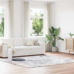 vidaXL Hoogpolig vloerkleed NAVARRA 240x240 cm polyester, Verzenden, Nieuw, Grijs