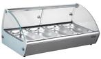 Combisteel Warmhoudvitrine | 4 X 1/3 GN | 230v | 840x395x270, Ophalen of Verzenden, Nieuw in verpakking