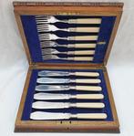 G E Sheffield - Bestekset (12) - Verzilverd - Vissers, Antiek en Kunst