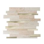 Zelfklevende Steenstrip Tegelstrook Beige, Doe-het-zelf en Verbouw, Tegels, Nieuw