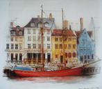 Themacollectie - Stadgezichten met boten, Antiek en Kunst