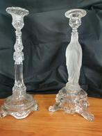 Val Saint Lambert - Kandelaar Notre Dame de Lourdes en de, Antiek en Kunst, Antiek | Glas en Kristal