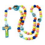 Fako Bijoux® - Kinder Rozenkrans Ketting - Rozenkrans Voor, Sieraden, Tassen en Uiterlijk, Kettingen, Verzenden, Nieuw