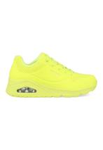 Skechers Uno Night Shades 73667/NYEL Neon Geel-36, Kleding | Dames, Schoenen, Verzenden, Nieuw, Geel