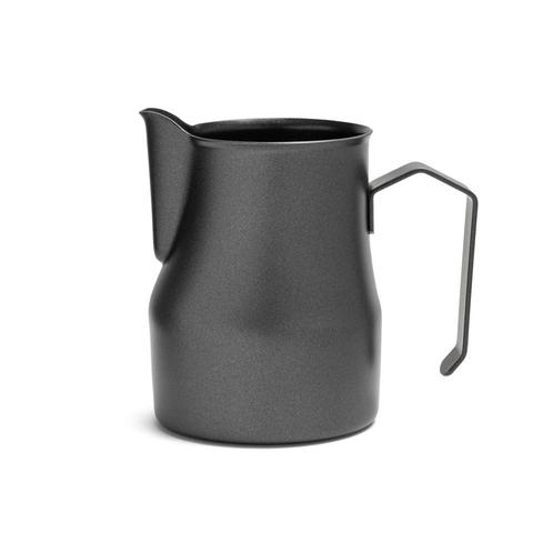 Melkopschuimkannetje  | Zwart | 500ml | RVS | Melkkan, Witgoed en Apparatuur, Koffiemachine-accessoires, Nieuw, Verzenden
