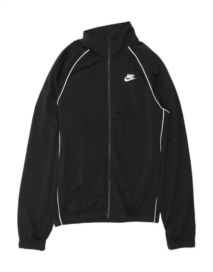 NIKE Mens Tracksuit Top Jacket XS Black Polyester, Kleding | Heren, Jassen | Winter, Verzenden