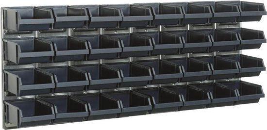 2dekans | Raaco Gereedschapsborden - 2 stuks - Met 32 bakken, Doe-het-zelf en Verbouw, Gereedschap | Handgereedschap, Zo goed als nieuw