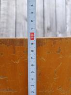 Fibo retro stoelen | zwarte industrial vibe | 12 op voorraad, Verzenden, Gebruikt, Meubilair