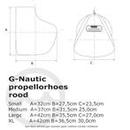 G-Nautics Propellerhoes Rood-Medium, Ophalen of Verzenden, Nieuw