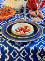 Tafelkleed met ikatprint voor grote tafels. - Tafelkleed -