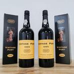 1995 Borges - Vintage Port - Douro - 2 Flessen (0.75 liter), Nieuw