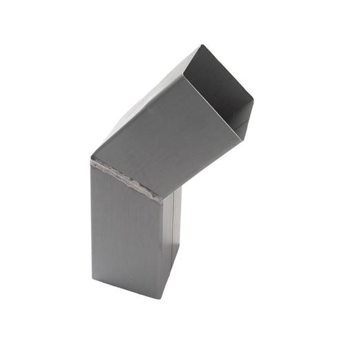 RHEINZINK Bocht prePATINA blue-grey mof x spie 80 x 80 mm 45, Doe-het-zelf en Verbouw, Overige Doe-het-zelf en Verbouw, Ophalen of Verzenden