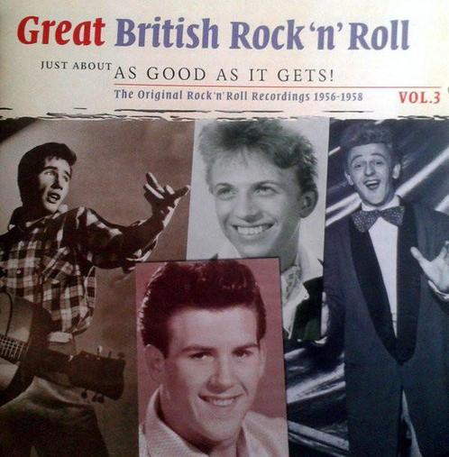 cd - Various - Great British Rock N Roll Vol.3, Cd's en Dvd's, Cd's | Overige Cd's, Zo goed als nieuw, Verzenden