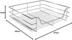 Keukenlade - Telescopische lade - 60 cm - 2 stuks - RVS - Ar, Huis en Inrichting, Verzenden, Nieuw