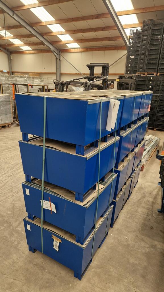 Lekbak voor 200L, type WGR1L blauw, nieuw, Doe-het-zelf en Verbouw, Kratten en Dozen, Bak of Kist, Nieuw, Ophalen of Verzenden