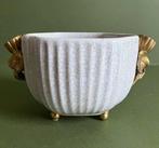 G&C Interiors - Bloempot (3) - Brons, Porselein -