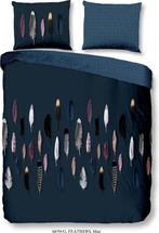 2dekans | Good Morning Dekbedovertrek veren - Blauw -, Ophalen of Verzenden, Zo goed als nieuw